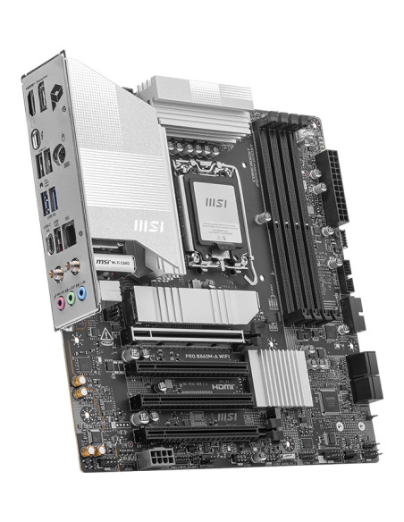 MSI PRO B860M-A WIFI placa base Intel B860 LGA 1851 (Socket V1) micro ATX