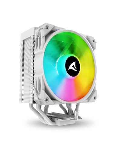 Sharkoon A40 RGB Procesador Refrigerador de aire 12 cm Blanco 1 pieza(s)