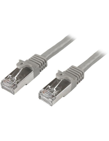 StarTech.com Cable de 5m de Red Cat6 Ethernet Gigabit Blindado SFTP - Gris