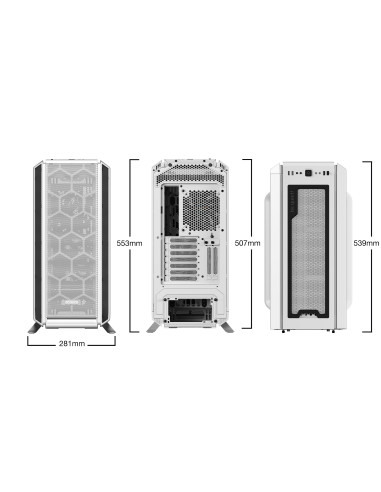 be quiet! Silent Base 802 White Midi Tower Blanco