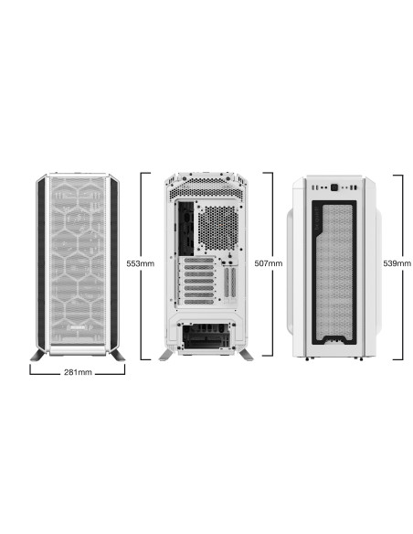 be quiet! Silent Base 802 White Midi Tower Blanco