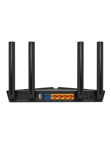 TP-Link Archer AX20 router inalámbrico Gigabit Ethernet Doble banda (2,4 GHz   5 GHz) Negro