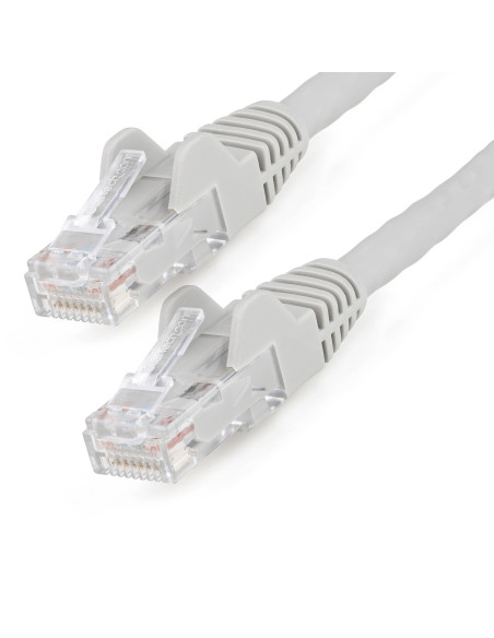 StarTech.com Cable Ethernet CAT6 de 50cm - LSZH - Cable de Red de 10 Gigabits de 650MHz y PoE de 100W UTP sin Enganches