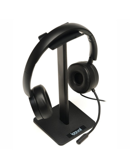 iggual Kit auriculares Dual Tech + soporte SA22