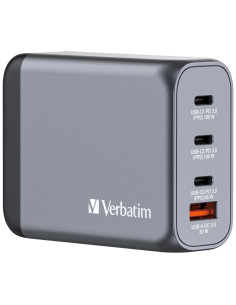 Verbatim GNC-100 Universal Negro, Gris Corriente alterna Carga rápida Interior