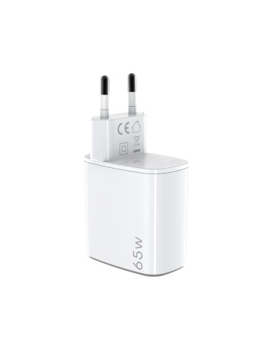 Celly UPTC1USBC65WCTC cargador de dispositivo móvil Smartphone, Tableta Blanco USB Interior