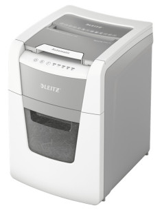 Leitz 80110000 triturador de papel Corte cruzado 55 dB 22 cm Gris, Blanco