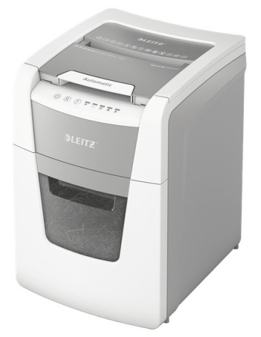 Leitz 80110000 triturador de papel Corte cruzado 55 dB 22 cm Gris, Blanco