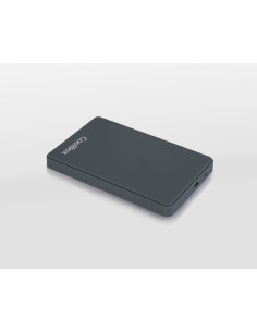 CoolBox CAJA CARCASA HDD SSD 2.5" SLIMCOLOR SCG2543 GRIS USB3.2 GEN1