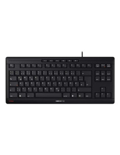 CHERRY STREAM KEYBOARD TKL teclado Universal USB QWERTZ Alemán Negro