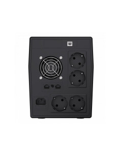 Green Cell UPS05 sistema de alimentación ininterrumpida (UPS) Línea interactiva 2 kVA 1200 W 5 salidas AC 2
