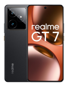 realme GT 7 17,2 cm (6.78") SIM doble Android 15 5G USB Tipo C 12 GB 256 GB 7000 mAh Negro