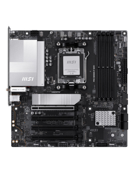 MSI PRO B850M-P WIFI placa base AMD B850 Zócalo AM5 micro ATX
