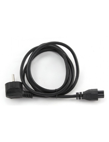 Gembird PC-186-ML12-0.5M cable de transmisión Negro 0,5 m CEE 7 7 C5 acoplador