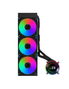 Lian Li GA II Hydroshift II LCD-C 360CL Procesador Sistema de refrigeración líquida todo en uno 12 cm Negro 1 pieza(s) 2