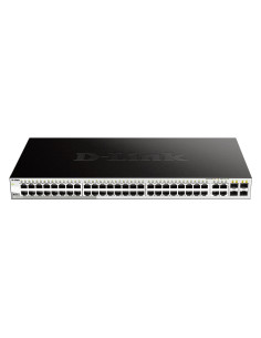 D-Link DGS-1210-52 Gestionado L2 Gigabit Ethernet (10 100 1000) 1U Negro