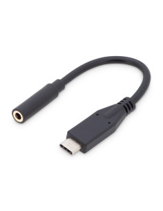 Digitus Adaptador   convertidor de audio USB Tipo-C, Tipo-C St a jack de 3,5 mm Bu