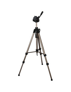 Hama | Trípode para cámaras réflex, regulable desde 69-185 cm, ligero, de aluminio, con funda de transporte, color Bronce 2