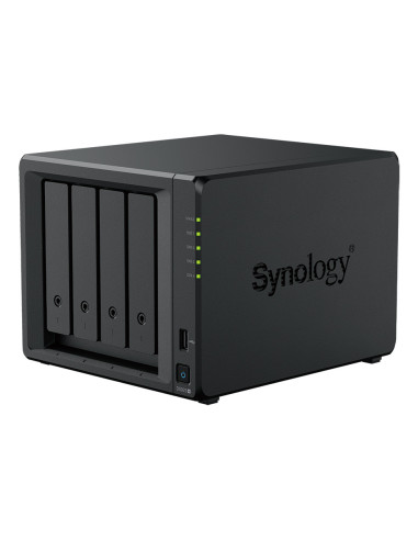 Synology DiskStation DS925+ servidor de almacenamiento NAS Ryzen Embedded V1500B 4 GB DDR4 0 TB Negro