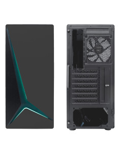 CoolBox GAMING CAJA ATX GA450 STARLIGHT BLACK ARGB USB-C 3.2 GEN1 SIN FTE + 1 VENTILADOR