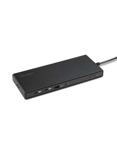 Kensington Replicador de puertos SD4842P EQ con USB-C de 10 Gbps con tres salidas de vídeo y 100 W PD