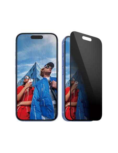 PanzerGlass ® Privacy Screen Protector iPhone 16 | 15 | Ultra-Wide Fit w. EasyAligner Protector de pantalla Apple 1 pieza(s)