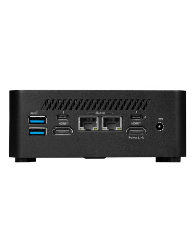 MSI Cubi NUC AI 1UMG-032ES Intel Core Ultra 5 125H 16 GB DDR5-SDRAM 512 GB SSD Windows 11 Pro Mini PC Negro