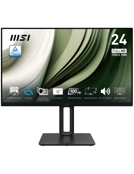 MSI Pro MP245PG pantalla para PC 60,5 cm (23.8") 1920 x 1080 Pixeles Full HD LCD Negro