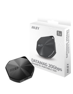 MSI DATAMAG 20GBPS 1TB unidad externa de estado sólido USB Tipo C USB 3.2 Gen 2x2 Negro 2