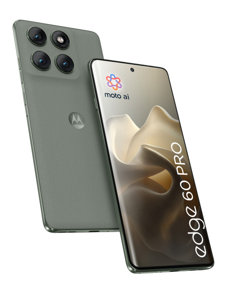 Motorola edge 60 pro 16,9 cm (6.67") SIM doble Android 15 5G USB Tipo C 12 GB 512 GB 6000 mAh Gris
