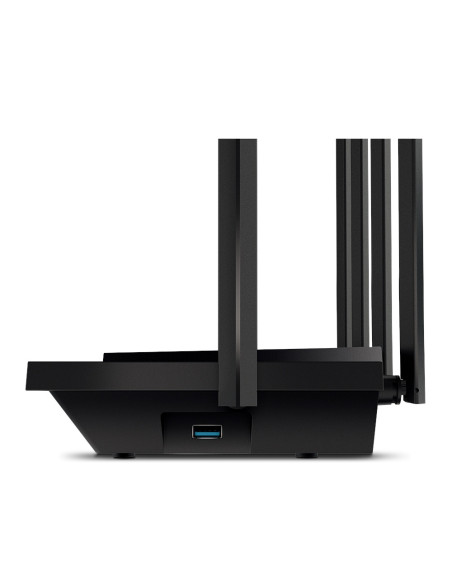 TP-Link Archer AX72 router inalámbrico Gigabit Ethernet Doble banda (2,4 GHz   5 GHz) Negro