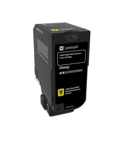 Lexmark 84C2HYE cartucho de tóner 1 pieza(s) Original Amarillo