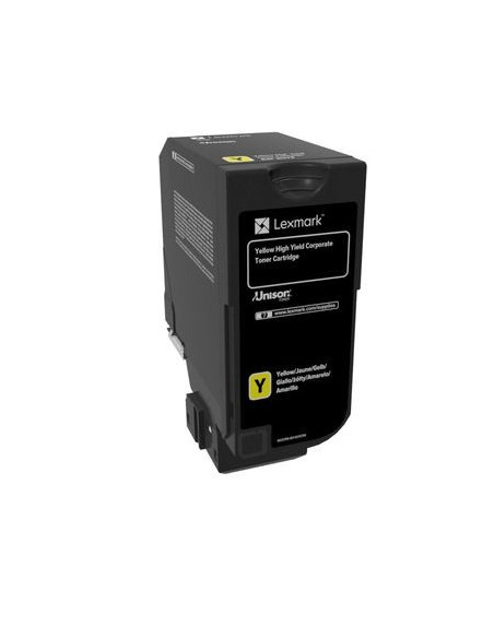Lexmark 84C2HYE cartucho de tóner 1 pieza(s) Original Amarillo