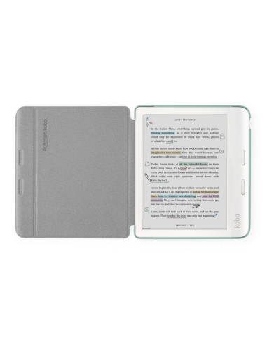 Rakuten Kobo Basic SleepCover funda para libro electrónico 17,8 cm (7") Folio Verde