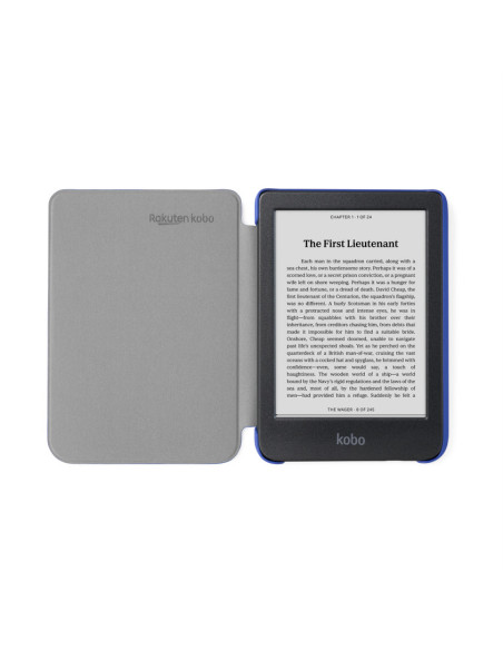 Rakuten Kobo Basic SleepCover funda para libro electrónico 15,2 cm (6") Folio Azul
