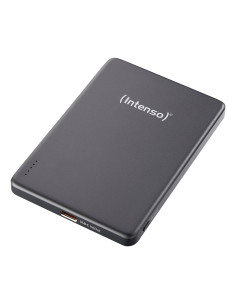 Intenso Batería Externa Magnética MW5000 5000 mAh – Compatible con MagSafe, Carga Inalámbrica 15W, USB-C PD 20W, Delgada y