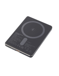 Intenso Batería Externa Magnética MW5000 5000 mAh – Compatible con MagSafe, Carga Inalámbrica 15W, USB-C PD 20W, Delgada y 2