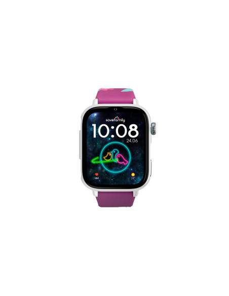 SaveFamily SaveWatch Plus 2 4,7 cm (1.85") AMOLED Digital 410 x 502 Pixeles Pantalla táctil 4G Blanco Wifi GPS (satélite)