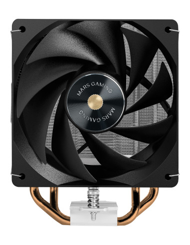 Mars Gaming MCPU-X4 Procesador Refrigerador de aire 12 cm Negro 1 pieza(s)