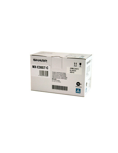 Sharp MXC30GTC cartucho de tóner 1 pieza(s) Original Cian