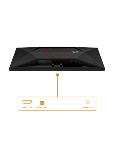 AOC G4 Q27G42XNE pantalla para PC 68,6 cm (27") 2560 x 1440 Pixeles Quad HD LED Negro, Rojo