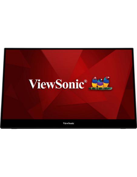 Viewsonic TD1655 pantalla para PC 39,6 cm (15.6") 1920 x 1080 Pixeles Full HD LED Pantalla táctil Multi-usuario Negro, Plata