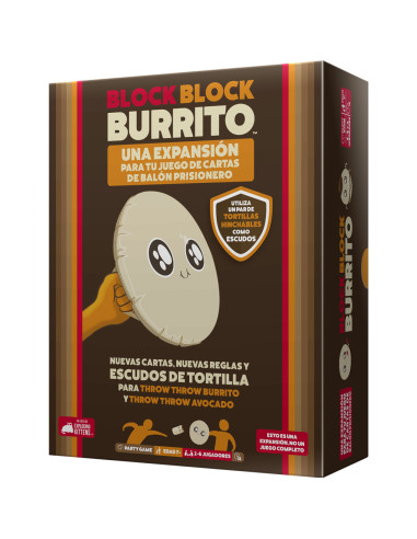Asmodee Exploding Kittens EKITTB03ES juego de tablero Block Block Burrito 15 min Juego De Cartas Partido