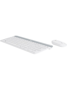 Logitech 920-009205 teclado Ratón incluido Universal RF inalámbrico QWERTY Internacional de EE.UU. Blanco 2