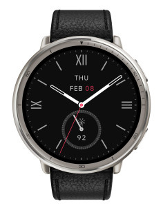 Amazfit W2433EU1N Relojes inteligentes y deportivos 3,35 cm (1.32") AMOLED Digital 466 x 466 Pixeles Pantalla táctil Plata