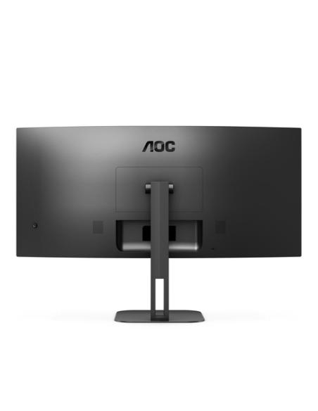AOC V5 CU34V5C/BK pantalla para PC 86,4 cm (34") 3440 x 1440 Pixeles Wide Quad HD LED Negro