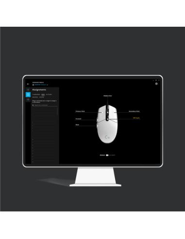 Logitech G 910-005797 ratón Juego USB tipo A 8000 DPI