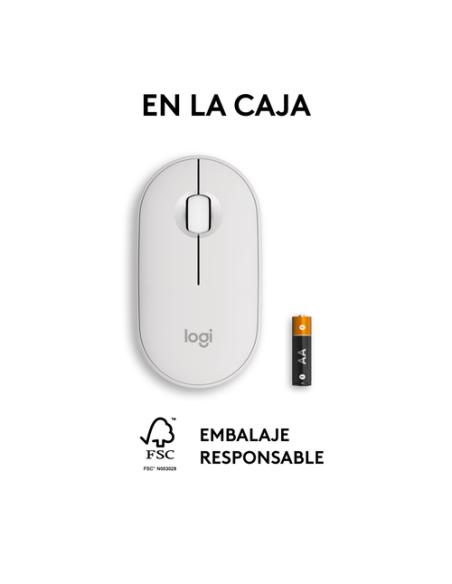 Logitech 910-007013 ratón Viajes Ambidextro RF Wireless + Bluetooth Óptico 4000 DPI