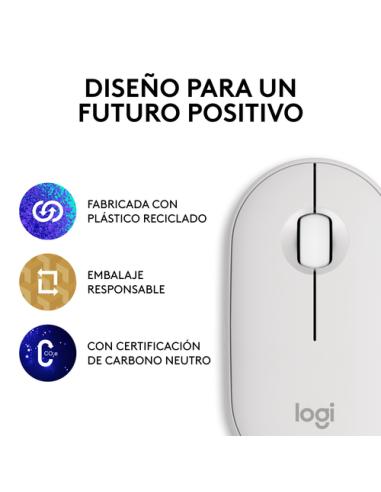 Logitech 910-007013 ratón Viajes Ambidextro RF Wireless + Bluetooth Óptico 4000 DPI