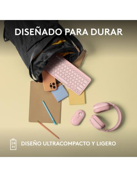 Logitech 910-007014 ratón Viajes Ambidextro RF Wireless + Bluetooth Óptico 4000 DPI